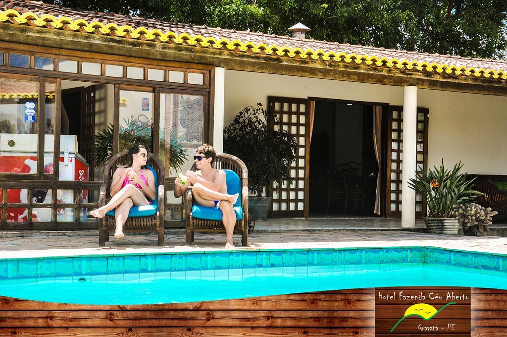 Hotel Fazenda Ceu Aberto Gravatá Exteriör bild